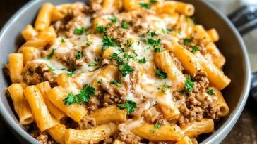 Cheeseburger Pasta