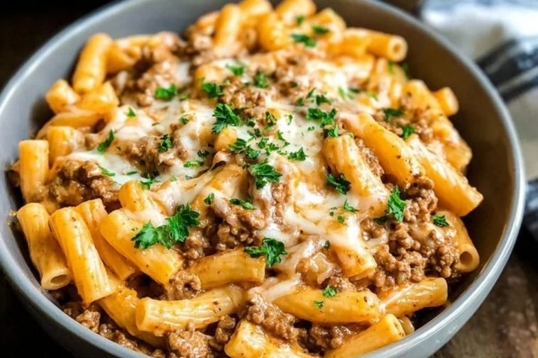 Cheeseburger Pasta