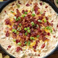 Chicken Bacon Ranch Queso