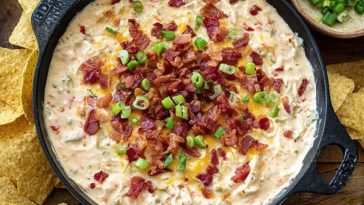 Chicken Bacon Ranch Queso