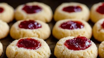 Classic Butter Thumbprint Cookies