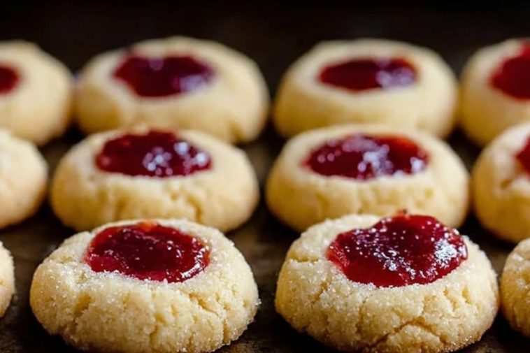 Classic Butter Thumbprint Cookies