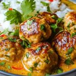 Coconut Chicken Meatballs