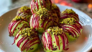 Grinch Christmas Truffles