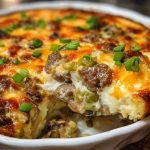 High Protein Low Carb Philly Cheesesteak Casserole