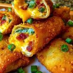 Jalapeno Popper Egg Rolls