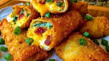 Jalapeno Popper Egg Rolls