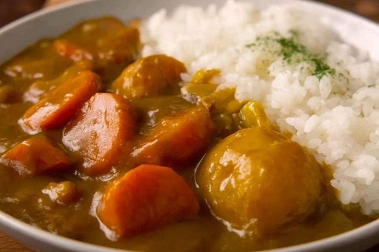 Japanese Curry on Rice