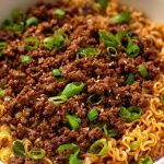 Korean-Style Ground Beef Ramen
