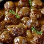 Meatballs in Savory Onion Gravy
