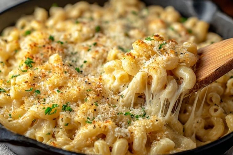 One Pan Butter Parmesan Pasta