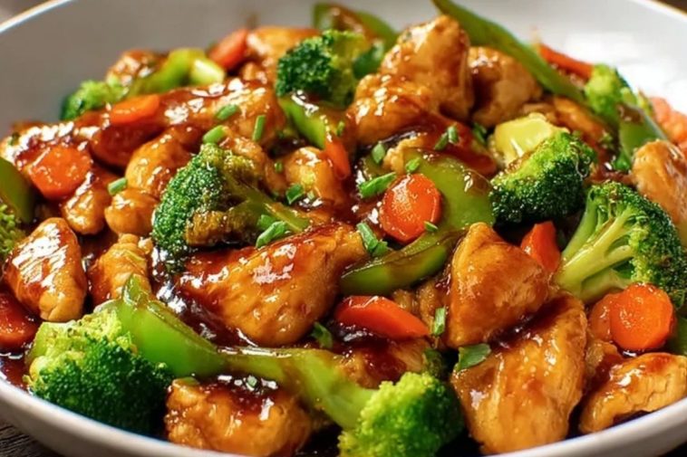 Quick Honey Garlic Chicken Stir Fry