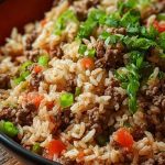 Quick and Tasty Dirty Rice with Ground Beef