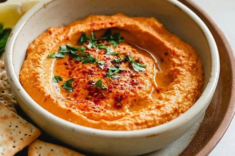 Roasted Red Pepper Hummus