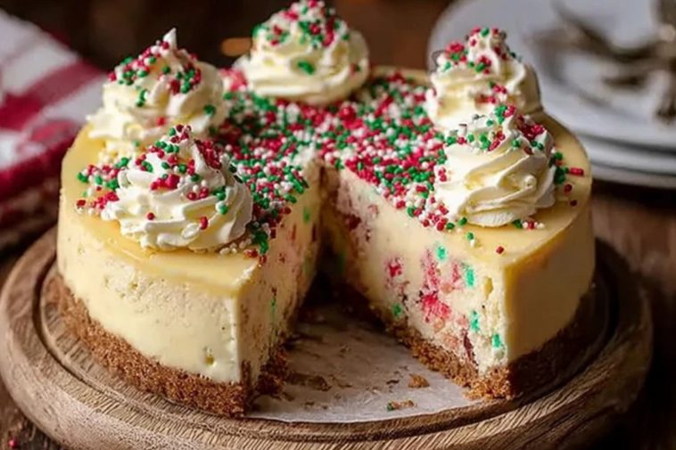 Sugar Cookie Cheesecake