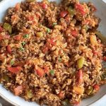 The BEST Unstuffed Pepper Skillet