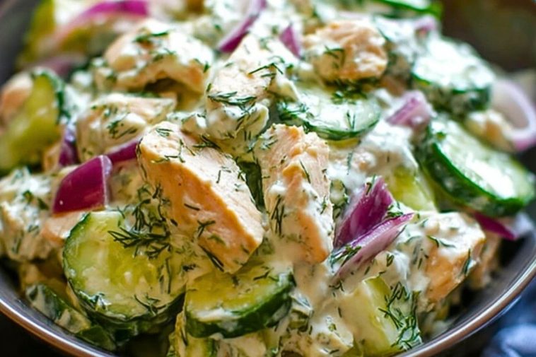 Tzatziki Chicken Salad