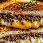 Ultimate Cheesy Ground Beef Melt