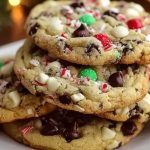 Winter Wonderland Chocolate Chip Christmas Cookies