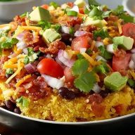 Chili Cornbread Salad