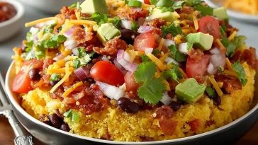 Chili Cornbread Salad