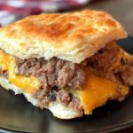 Chopped Cheeseburger Biscuits
