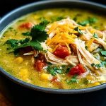 Crock Pot Green Enchilada Chicken Soup
