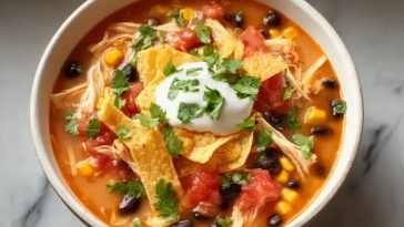 Easy Chicken Tortilla Soup