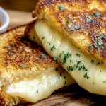Garlic Grilled Cheese