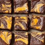 Pumpkin Cheesecake Swirl Brownies