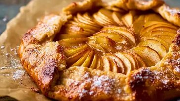 Rustic Honeycrisp Apple Galette