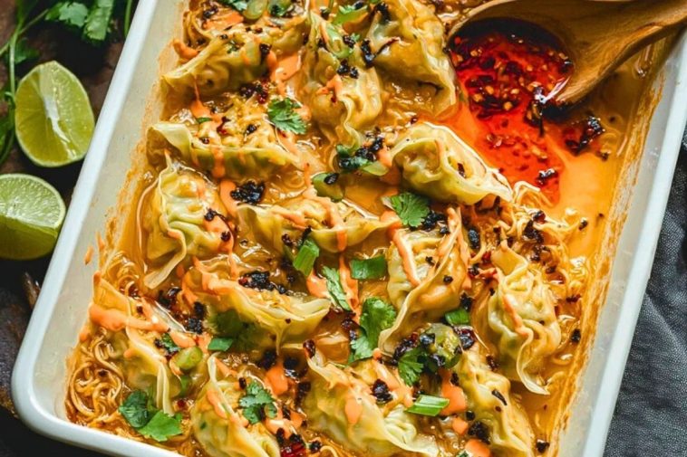 Thai Dumpling Casserole