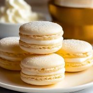 Vanilla Macarons Classic, Creamy & Elegantly Sweet!