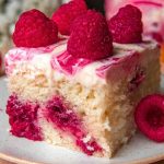 White Chocolate Raspberry Cake